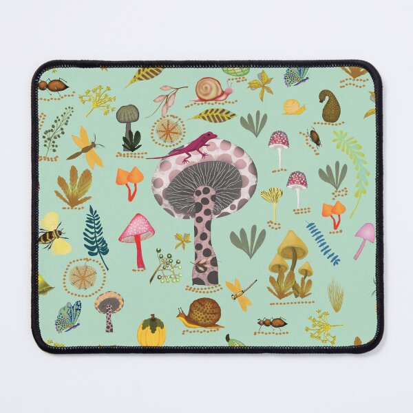 Item preview, Mushrooms and Bugs Puzzle designed and sold by phatlizzardart.