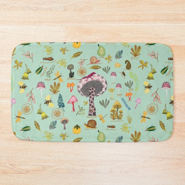 Item preview, Mushrooms and Bugs Puzzle designed and sold by phatlizzardart.