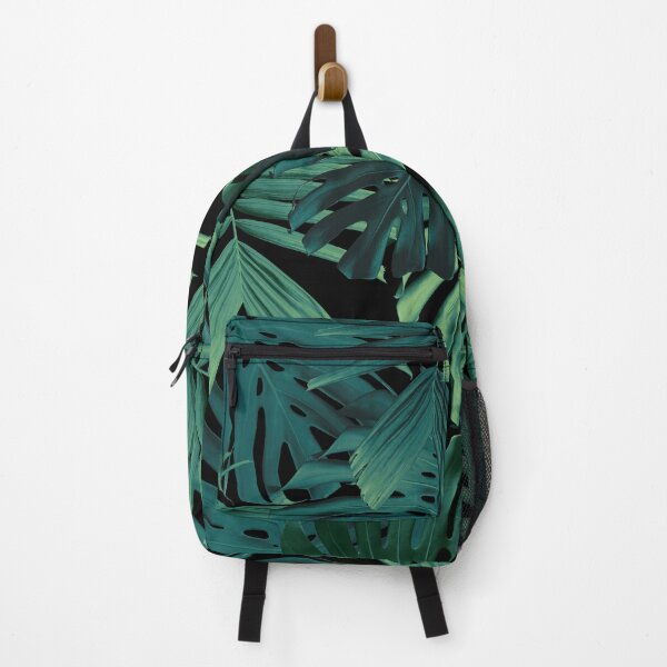 Item preview, Tropical Monstera Jungle Night Leaves 1 designed and sold by Anita's & Bella's Art.