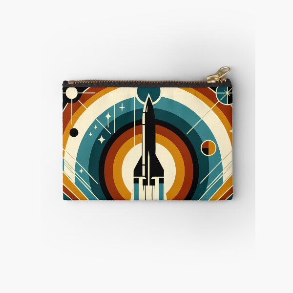 Item preview, Retro Geometric Rocket Launch designed and sold by InkSmithery.