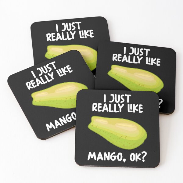 Item preview, I Just Really Like Mango Ok? designed and sold by GabbyKash.