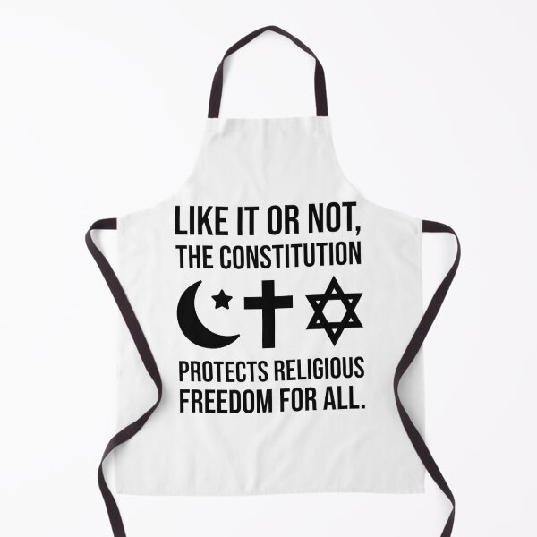 Item preview, The constitution protects religious freedom for all. designed and sold by Rachel the Artist .
