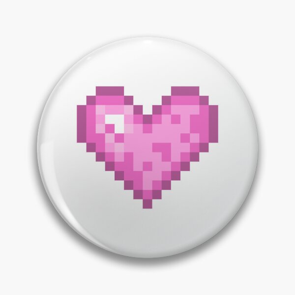 Item preview, Pixelart de corazón rosa designed and sold by Chamindas Crazy Crafts.