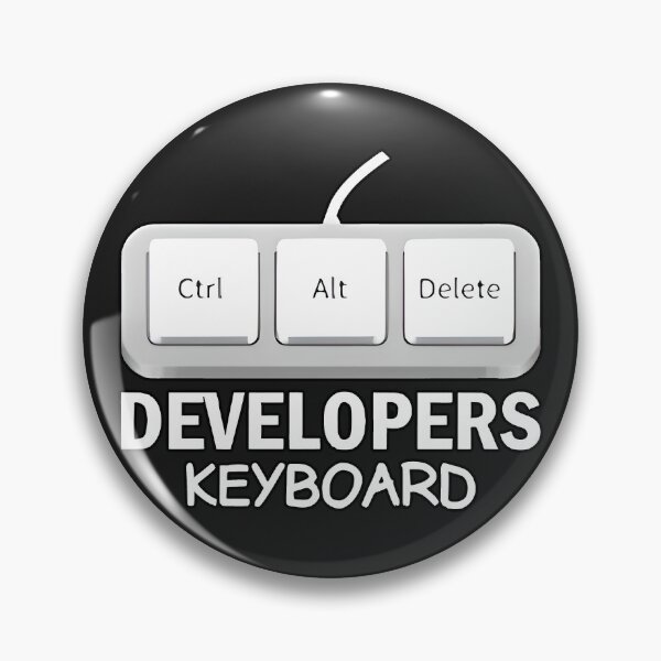 Item preview, Developers Keyboard Ctrl Alt Delete Funny Tech Humor designed and sold by Zenith Design.