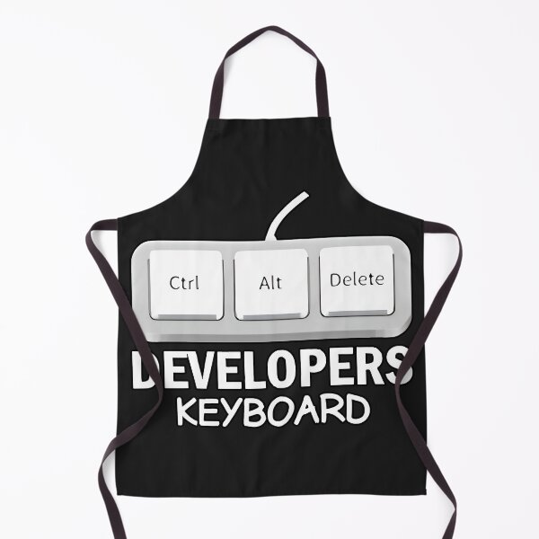 Item preview, Developers Keyboard Ctrl Alt Delete Funny Tech Humor designed and sold by Zenith Design.
