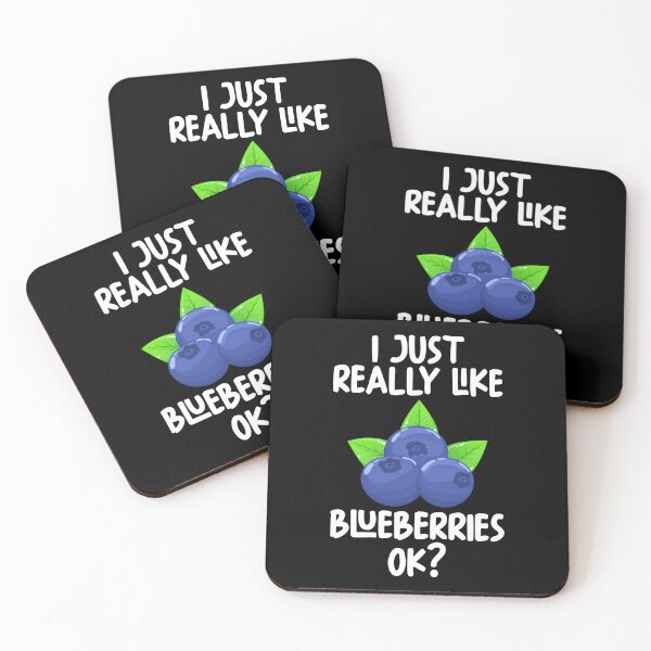 Item preview, I Just Really Like Blueberries Ok? designed and sold by GabbyKash.