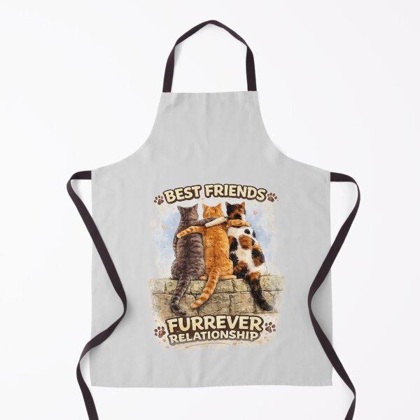 Item preview, Funny Cats. Best friends. Furrever Relationship. designed and sold by Natart1004.