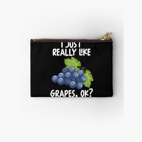 Item preview, I Just Really Like Grapes Ok? designed and sold by GabbyKash.