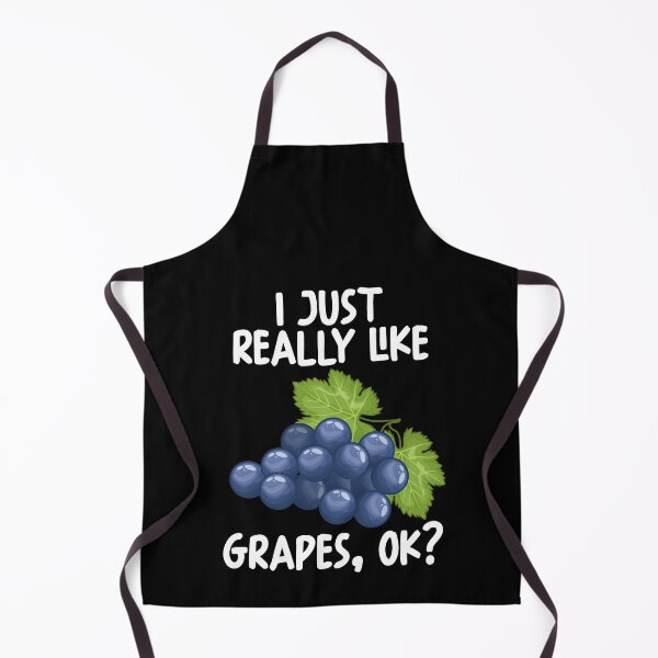 Item preview, I Just Really Like Grapes Ok? designed and sold by GabbyKash.