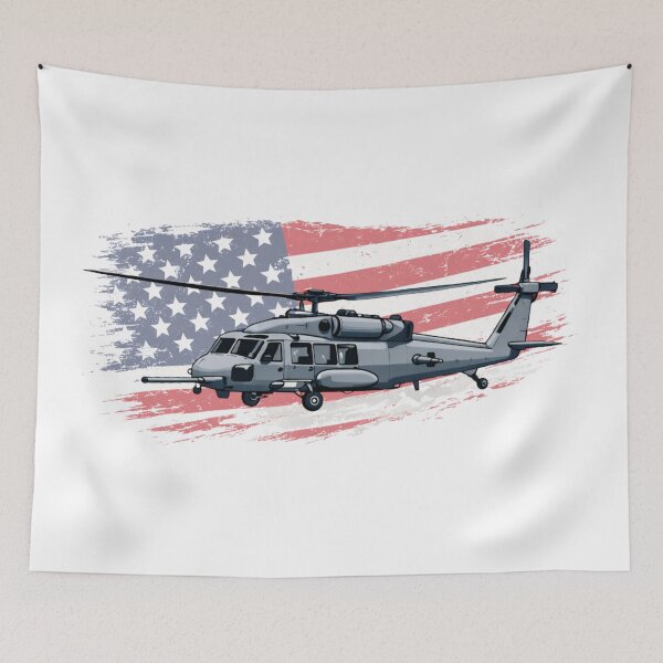 Item preview, Military Rescue Helicopter Aviation Artwork designed and sold by Combat Skies.