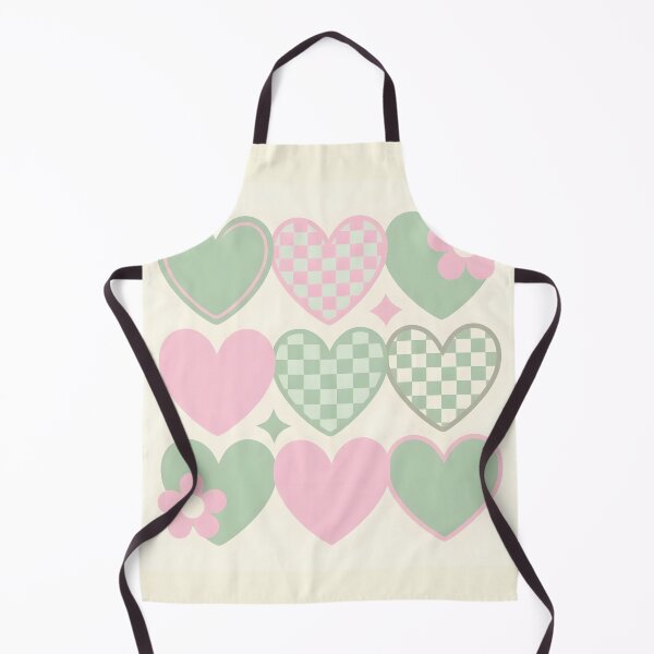 Item preview, Pastel Y2K Checkered & Solid Hearts Pattern designed and sold by Zentavix.