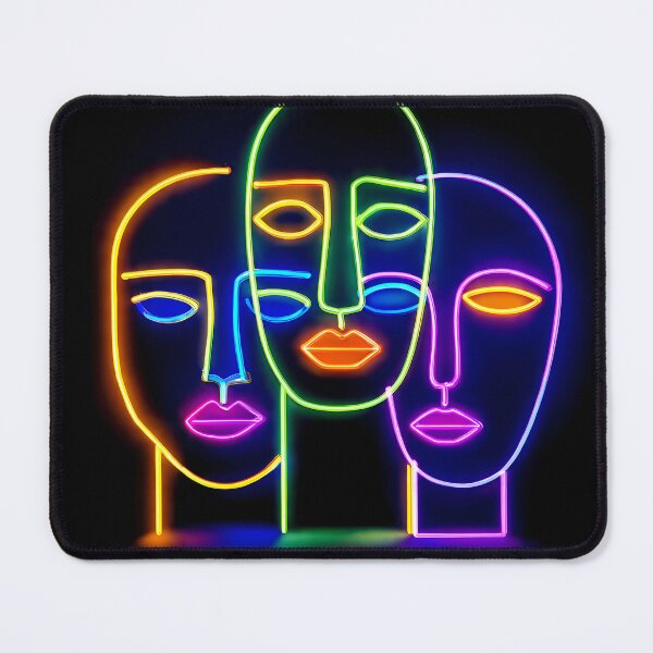 Item preview, Neon face 4 designed and sold by MacoQ.