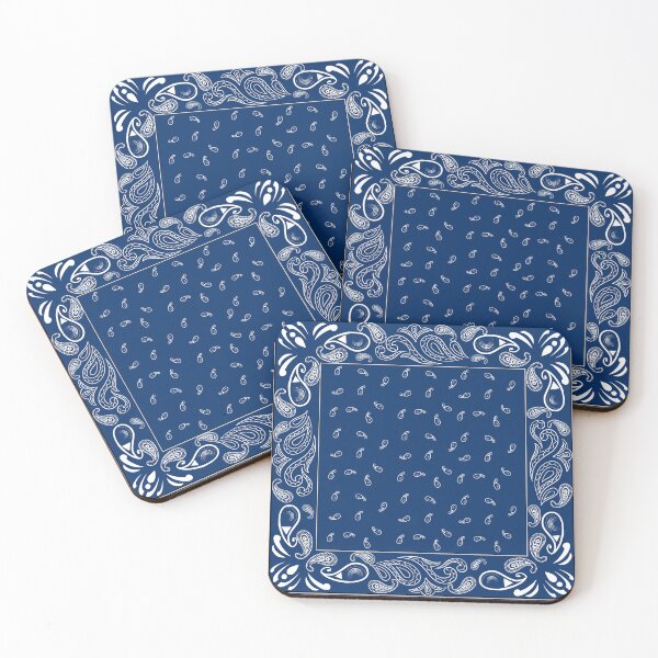 Item preview, Blue Bandanna designed and sold by Jence Designs.