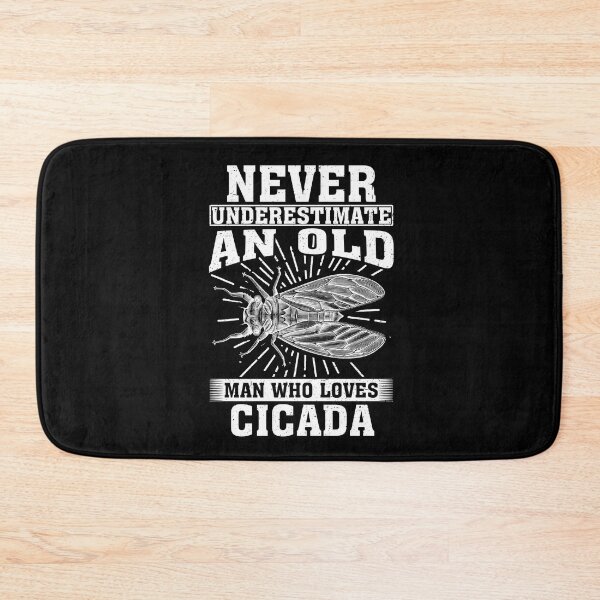 Item preview, Never Underestimate An Old Man Who Loves Cicada  designed and sold by CosmoKitsch.