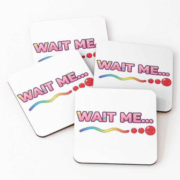 Item preview, Wait Me... | Colorful Kawaii Expression designed and sold by RS-Globalist-.