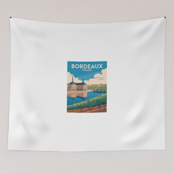 Item preview, Bordeaux  France Travel Sticker designed and sold by TulipaGraphics.