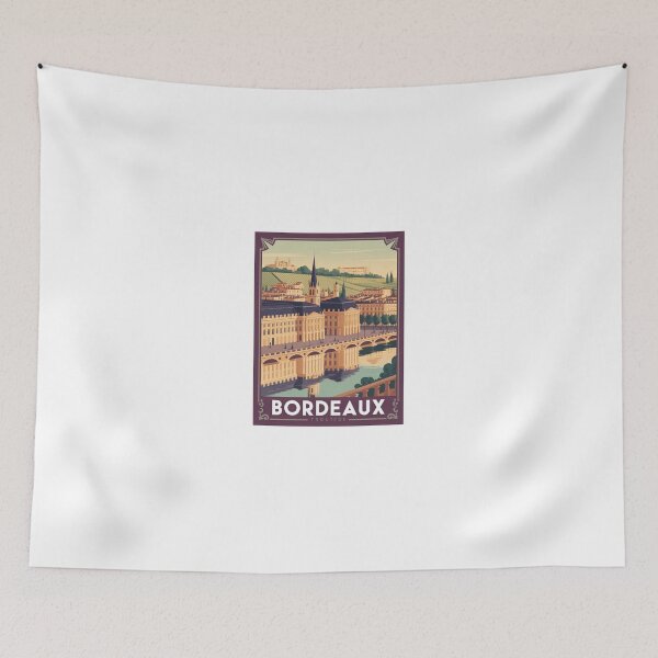 Item preview, Bordeaux  France Travel Sticker designed and sold by TulipaGraphics.