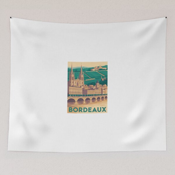 Item preview, Bordeaux  France Travel Sticker designed and sold by TulipaGraphics.