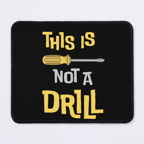 Item preview, Screwdriver Pun: This Is Not a Drill Funny Handyman Gift designed and sold by Anton Ashraf.