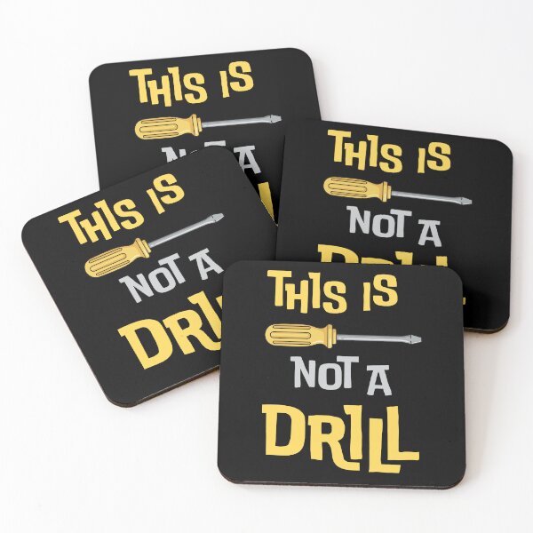 Item preview, Screwdriver Pun: This Is Not a Drill Funny Handyman Gift designed and sold by Anton Ashraf.