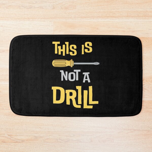 Item preview, Screwdriver Pun: This Is Not a Drill Funny Handyman Gift designed and sold by Anton Ashraf.