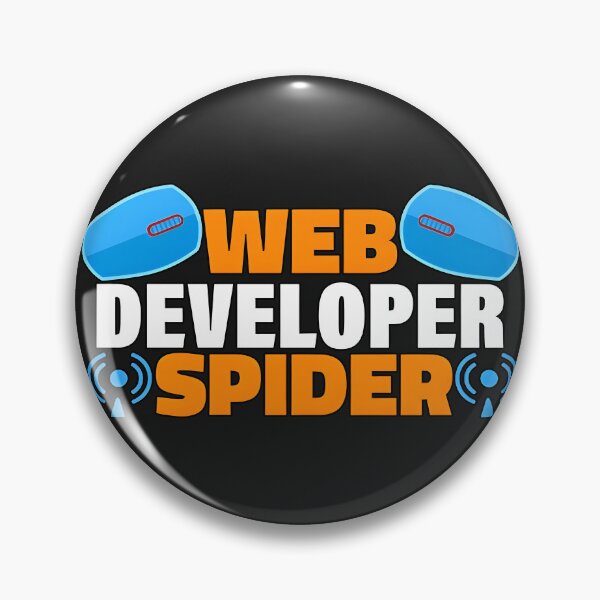 Item preview, Web Developer Spider Funny Coding Pun Design designed and sold by Zenith Design.