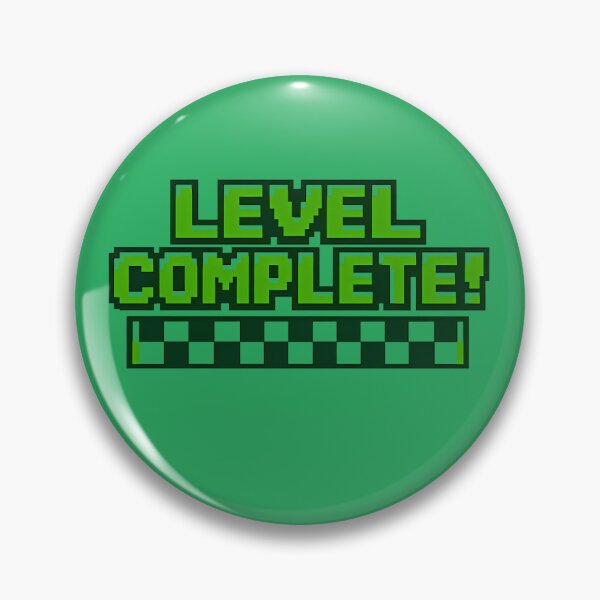 Item preview, Level Complete Retro Gaming Victory Pixel Gift designed and sold by xmoudx.
