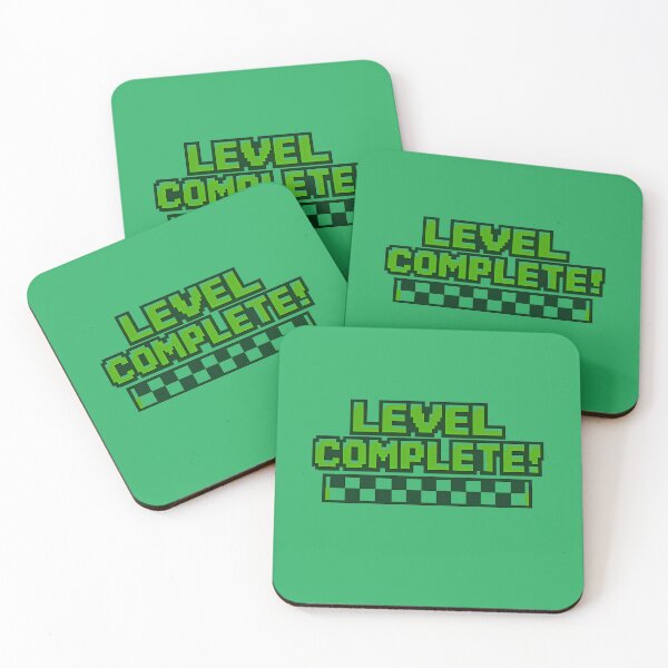 Item preview, Level Complete Retro Gaming Victory Pixel Gift designed and sold by fadilow.