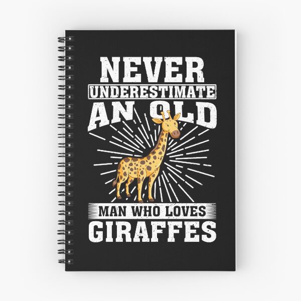 Item preview, Never Underestimate An Old Man Who Loves Giraffes  designed and sold by CosmoKitsch.
