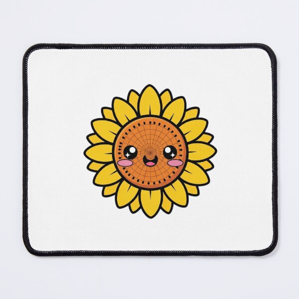 Item preview, Kawaii Sunflower Icon designed and sold by pumsquare.