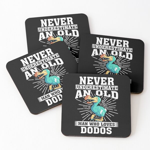 Item preview, Never Underestimate An Old Man Who Loves Dodos  designed and sold by CosmoKitsch.