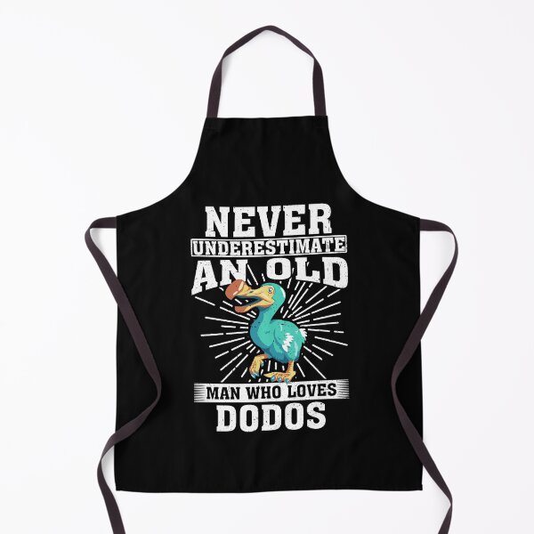 Item preview, Never Underestimate An Old Man Who Loves Dodos designed and sold by CosmoKitsch.
