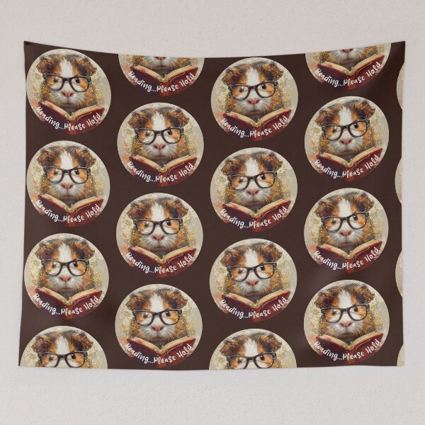 Item preview, Bookish Guinea Pig humor designed and sold by StoneybrokeM.