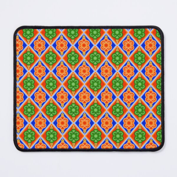 Item preview, Vibrant Heritage: Colorful Korean Geometric Ornament designed and sold by kite flying studio.
