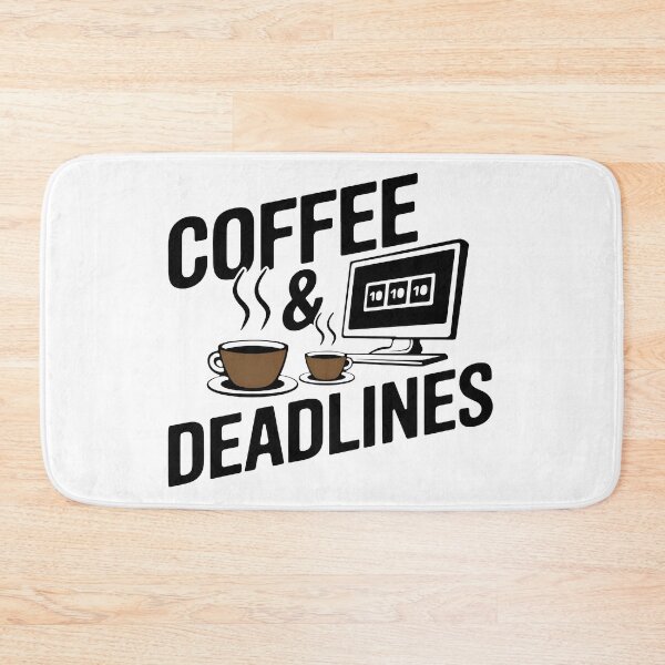 Item preview, Coffee And Deadlines Programmer Life Tech Office Humor designed and sold by Zenith Design.