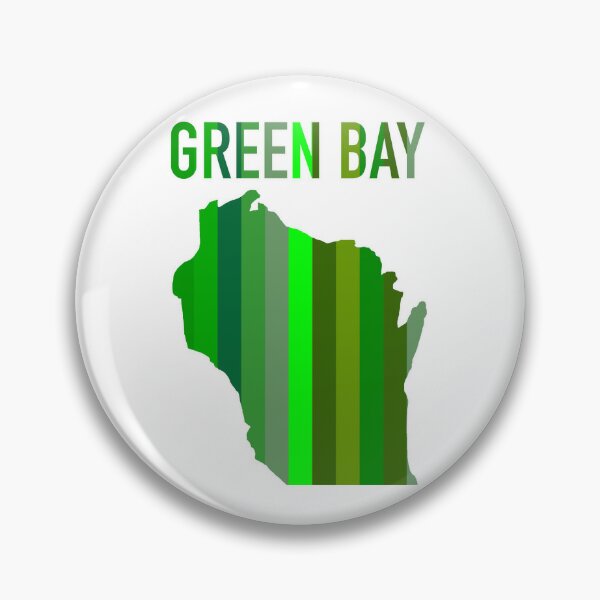 Item preview, Green Bay Green Stripe designed and sold by Normbot2000.