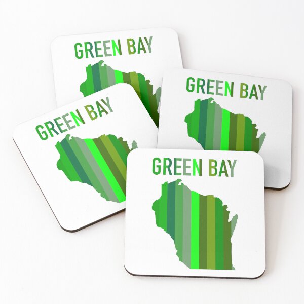 Item preview, Green Bay Green Stripe designed and sold by Normbot2000.