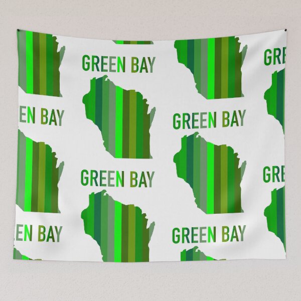 Item preview, Green Bay Green Stripe designed and sold by Normbot2000.