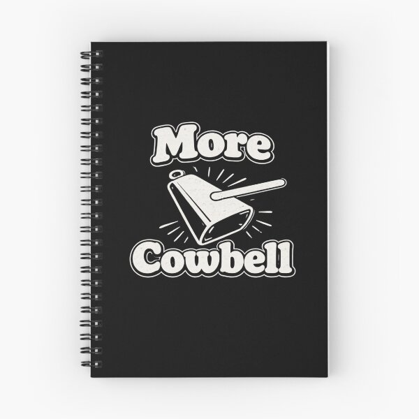 Item preview, More Cowbell!! Funny design designed and sold by Nerdventure.