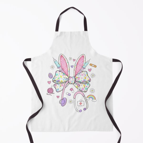 Item preview, Cute Nurse Bow – Pastel Medical Stethoscope Kawaii Style designed and sold by YK SHOP.