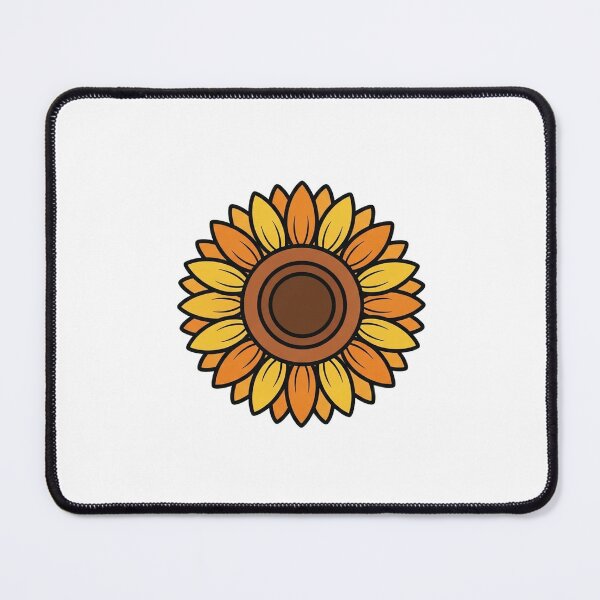 Item preview, Retro 70s Sunflower Icon designed and sold by pumsquare.
