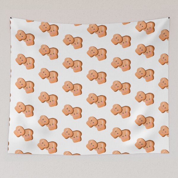 Item preview, Bread cartoon with smile  designed and sold by LSKY Art.