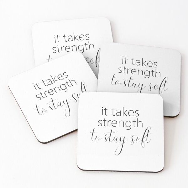 Item preview, It takes strength to stay soft designed and sold by ReadyToHeal.