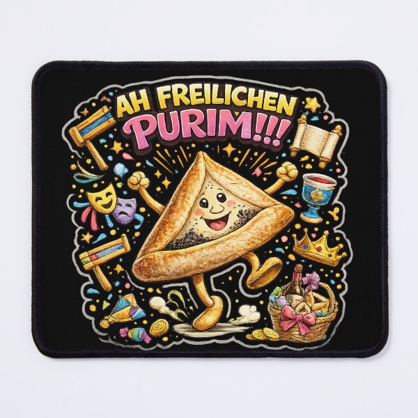 Item preview, Ah Freilichen Purim – Ultimate Festive Hamantaschen Party Design designed and sold by YG - YiddisheGesheft.