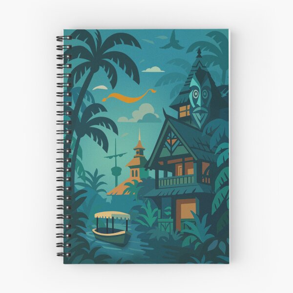 Item preview, Adventureland inspired vintage artwork Disney World themed design designed and sold by CinematicM.