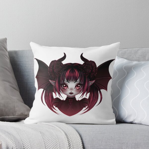 Item preview, Kawaii Demon Girl designed and sold by Retro Whimsy.