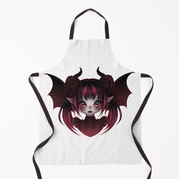 Item preview, Kawaii Demon Girl designed and sold by Retro Whimsy.