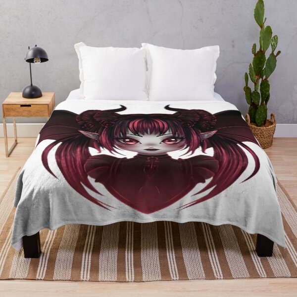 Item preview, Kawaii Demon Girl designed and sold by Retro Whimsy.