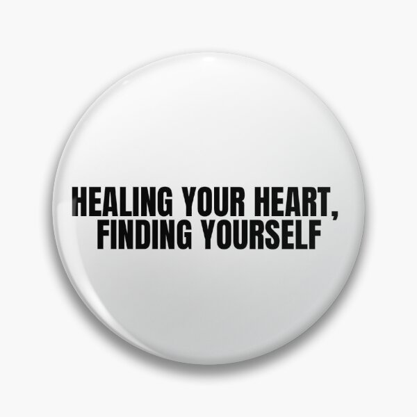 Item preview, Healing Your Heart, Finding Yourself – Motivational Design designed and sold by HalalCoutureOfficial.