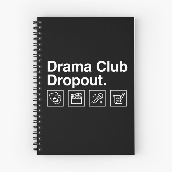 Item preview, Drama Club Dropout Shirt – Funny Theatre Kid Minimal Tee designed and sold by Identity Club Co.